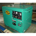 AC Single Phase 50Hz / 4.2kw Key Start Sielnt Diesel Generator für Shop und Hotel Verwendung